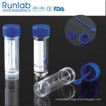 30ml PP Universal Specimen Containers with Spoon and Plain Label